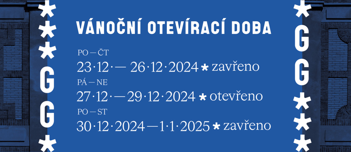 Otevírací doba v GG na Vánoce a na Silvestra 2024!